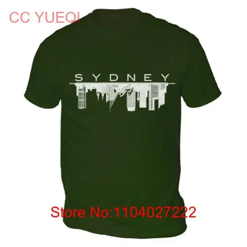 Sydney Skyline Mens T-Shirt (Pick Colour and Size) Gift Present Tourist Opera