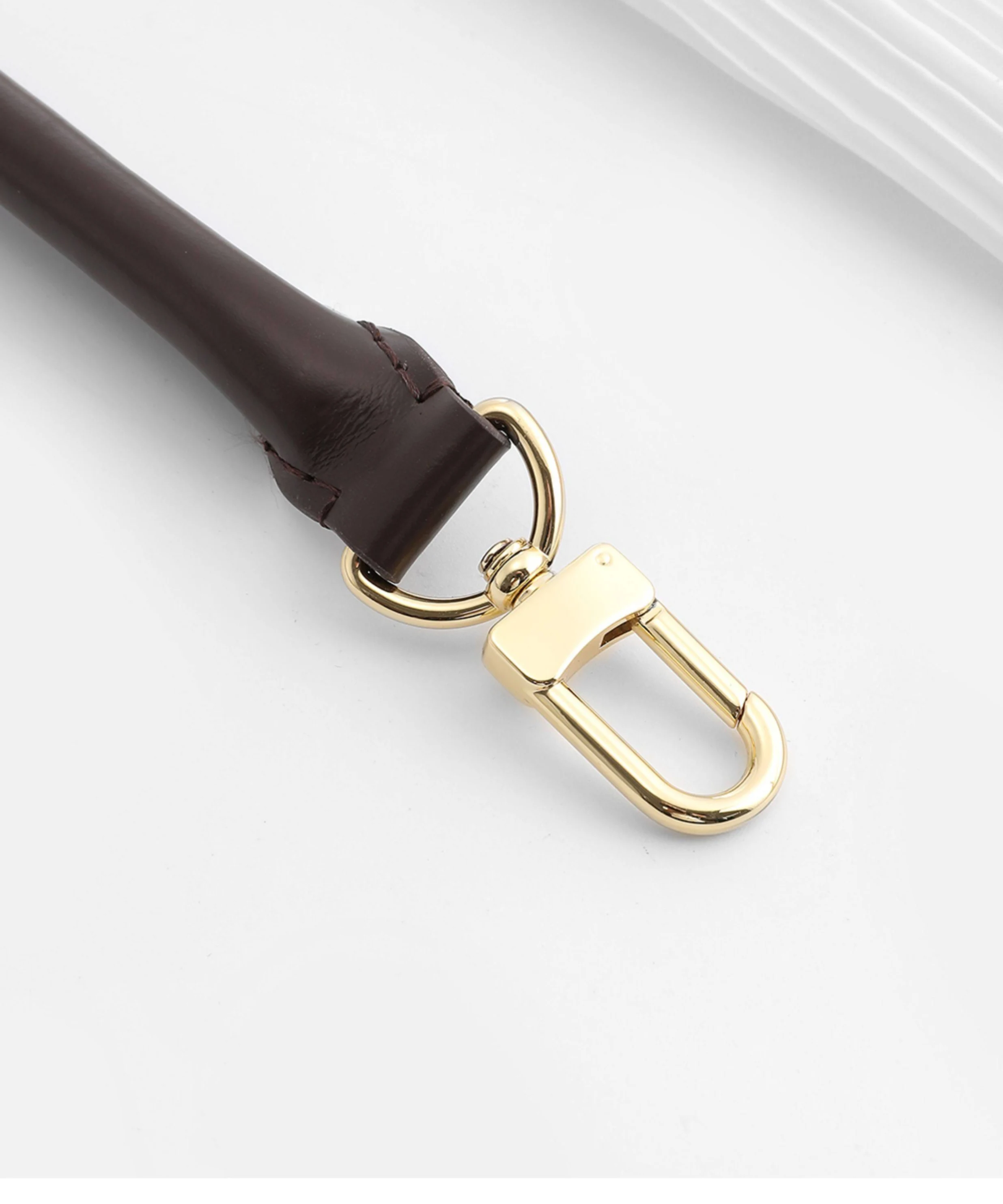 Genuine Vachetta Leather Bag Strap for LV Speedy 20 25 30 Shoulder Straps Long Bags Belts Replacement Bag Accessories