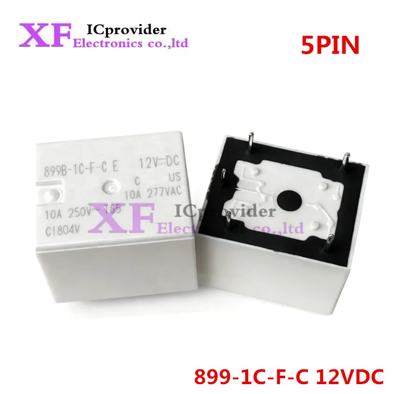 Original 5PCS 899-1C-F-C 12VDC 12V 10A 5-pin 899-1CH-F-C Relay ICprovider