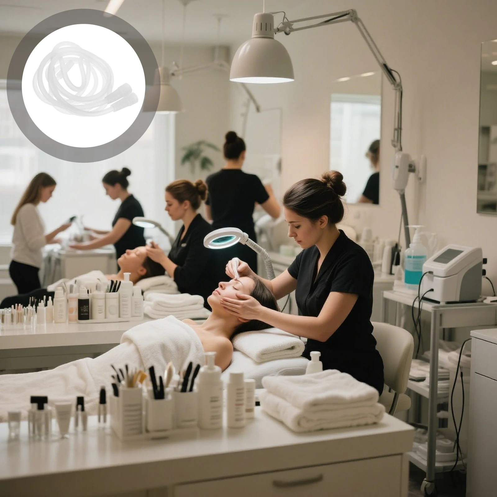 

Device Accessory Tube High Efficiency Suction Facial Tool Connector Massage Cupping Equipment Lightweight