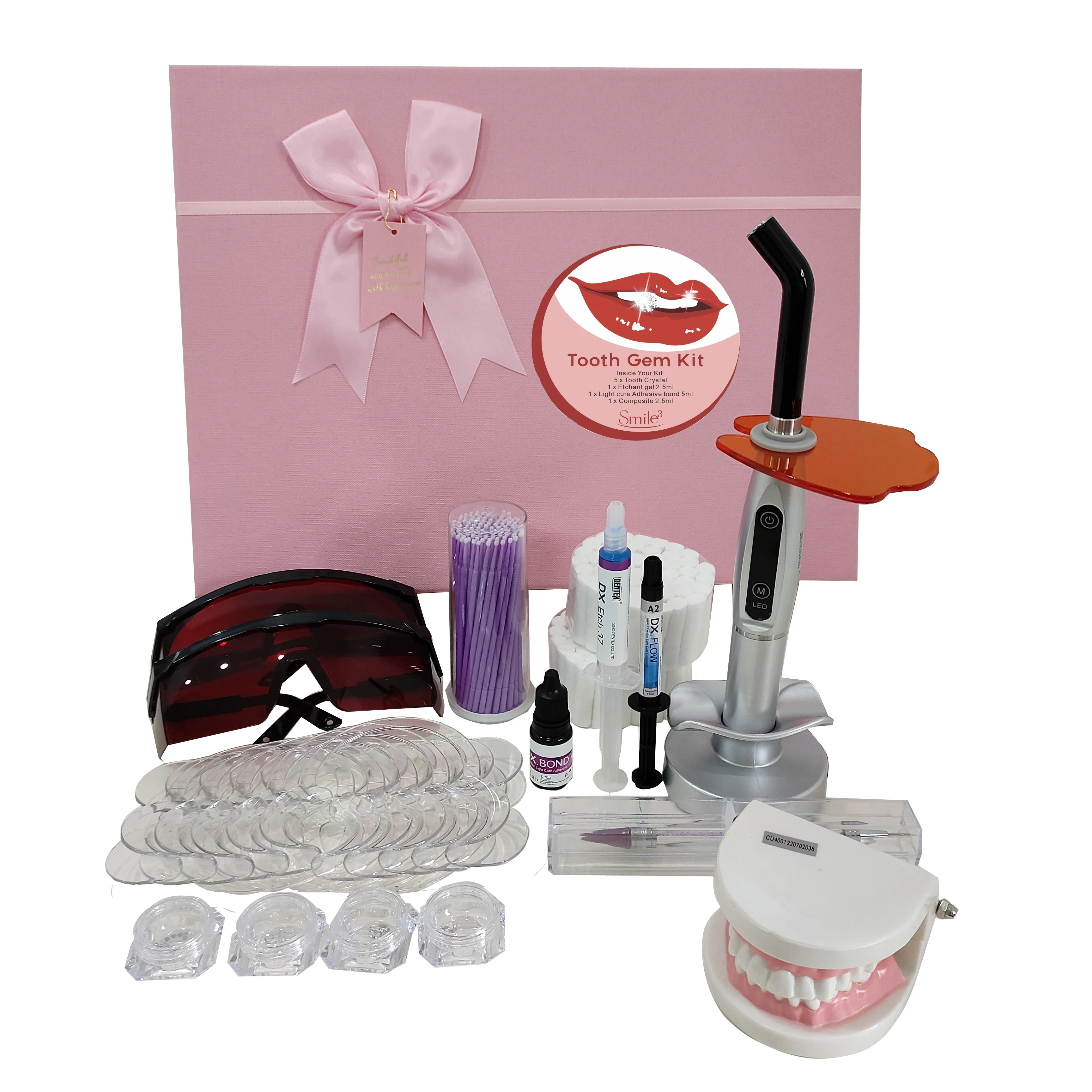 Good Selling Starter Supply Jewelry Set Full Of Diamond Low Moq Tooth Gem Kit  official-website