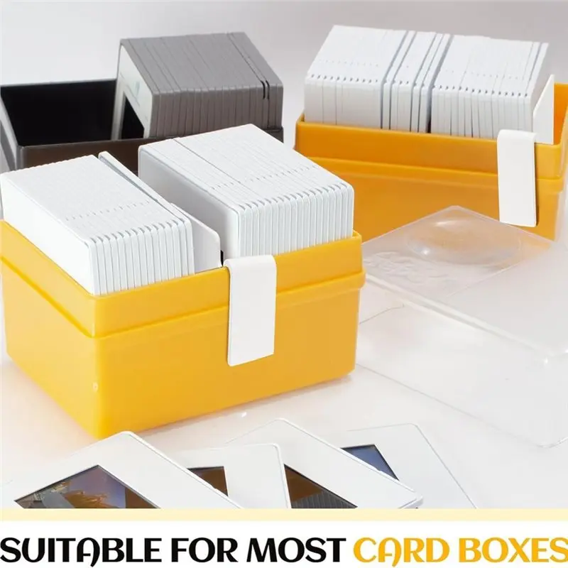 A92Z 10 Pcs White Card Box Dividers, Max Opening Width:4Mm