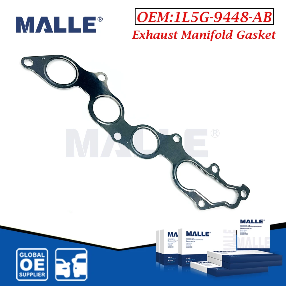 Engine Exhaust Manifold Gasket For Ford Focus1.8 Mondeo 2.0 2.3 Auto Parts Car Accessories 1L5G-9448-AB 1L5G9448AB Steel 1 Pcs