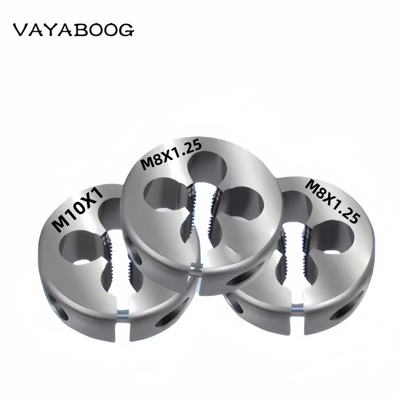 1PCS HSS-CO Adjustable Round Die For Stainless Steel UNF UNS UNEF 0-80 1-72 2-64 3-56 4-48 5-44 6-40 8-36 10-28 9I16 5I8