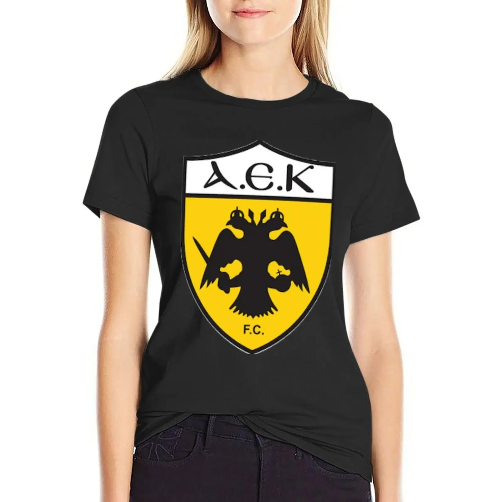 AEK ATHENS FC T-Shirt cute clothes anime clothes shirts graphic tees graphic t-shirts for Women