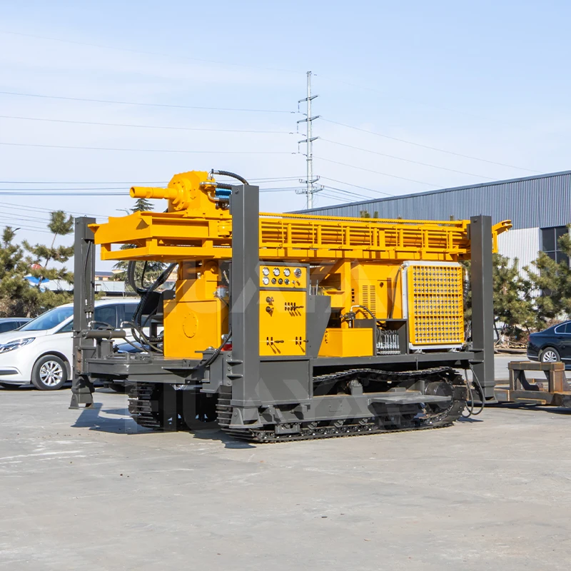 Deep Well Drilling Water Pneumatic Depth 800m Borehole Drilling Machine for Water Well