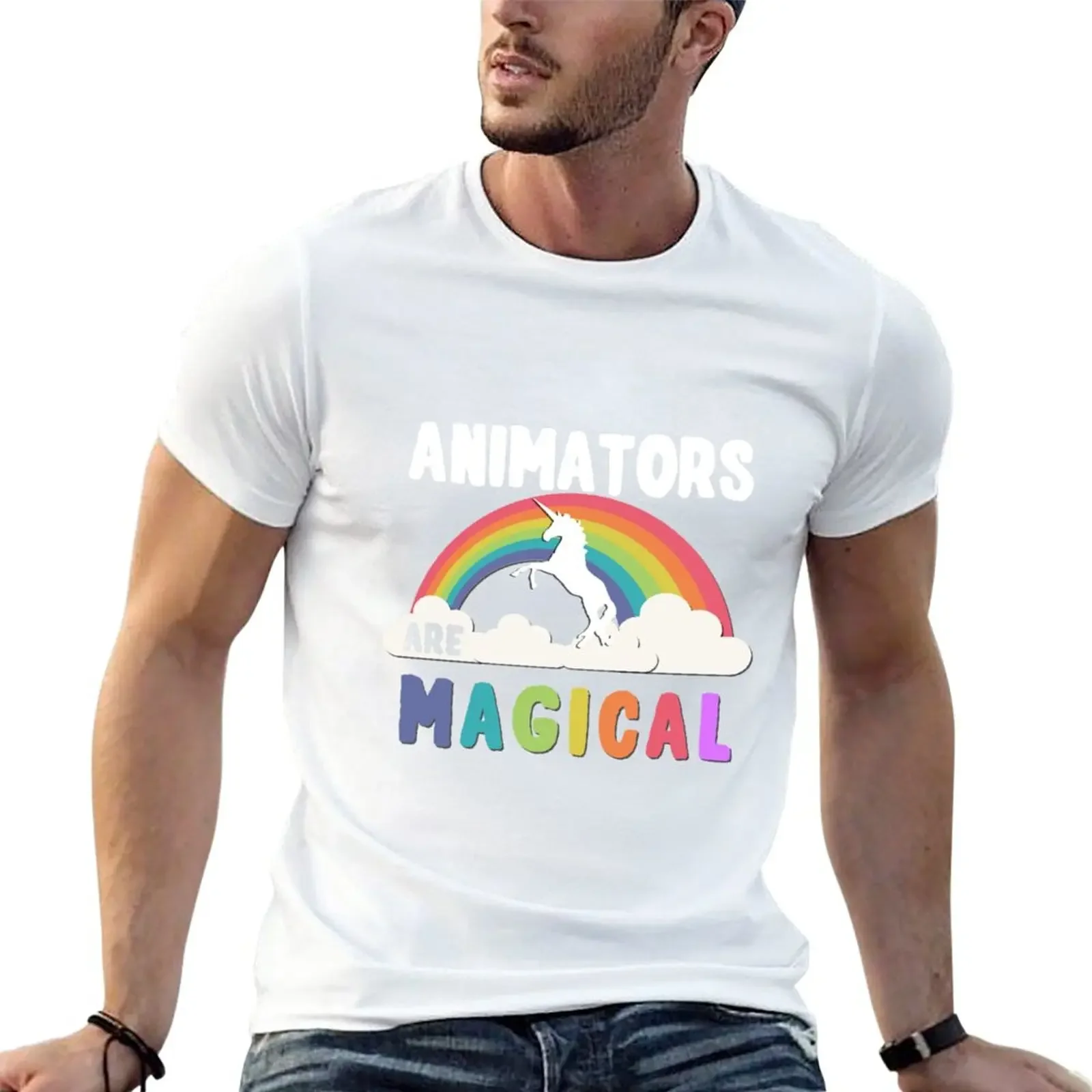 

New Animators Are Magical T-Shirt aesthetic clothes oversized t shirt designer t shirt men