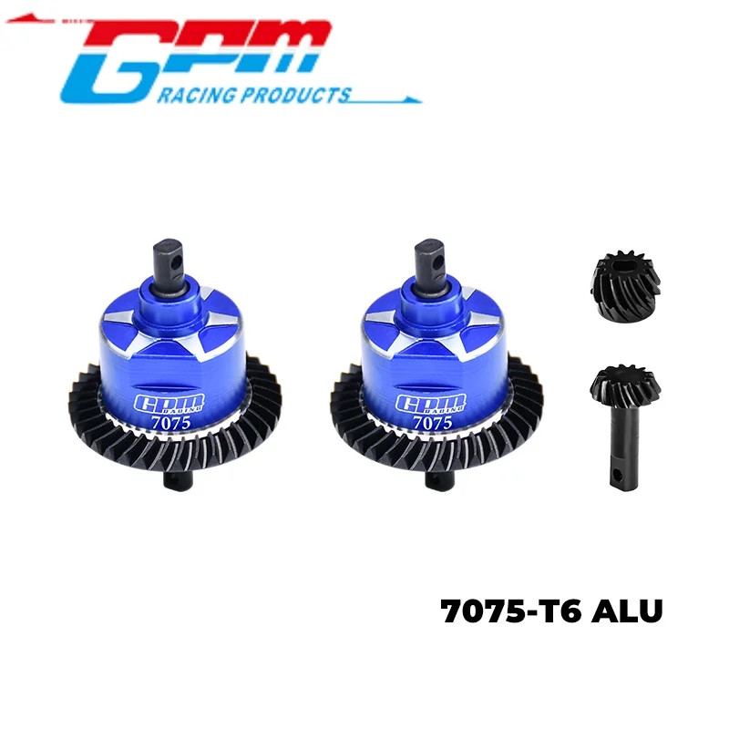 

GPM SLA1337FR （No Diffs Oil）4140 CARBON STEEL + 7075 ALLOY FRONT & REAR COMPLETE DIFFERENTIAL FOR TRAXXAS 1/10 SLASH 4X4 / RUS