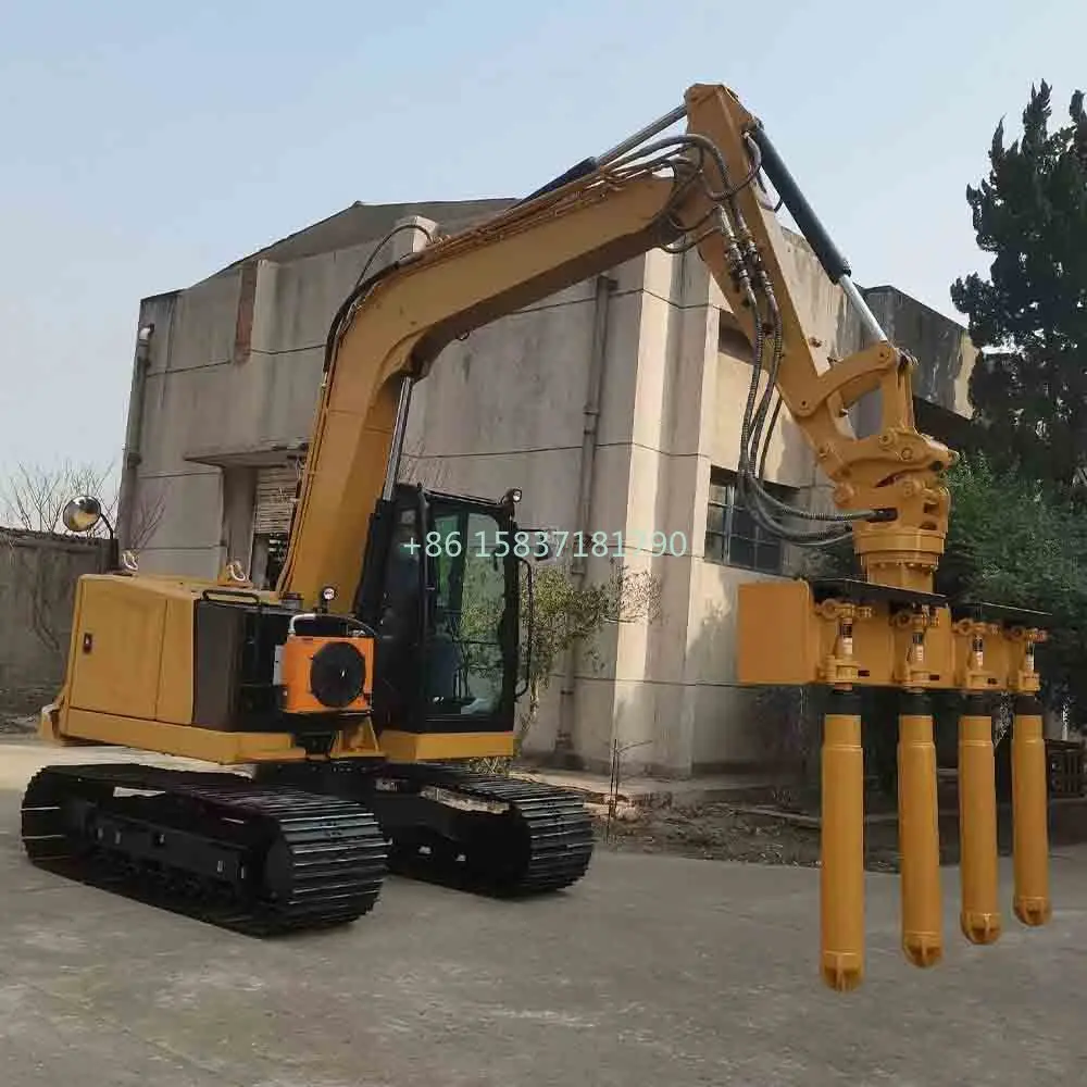 150mm Rod Diameter Dam Construction Compaction Tool Excavator Concrete Vibrator Intelligent Concrete Vibrating Robot Australia
