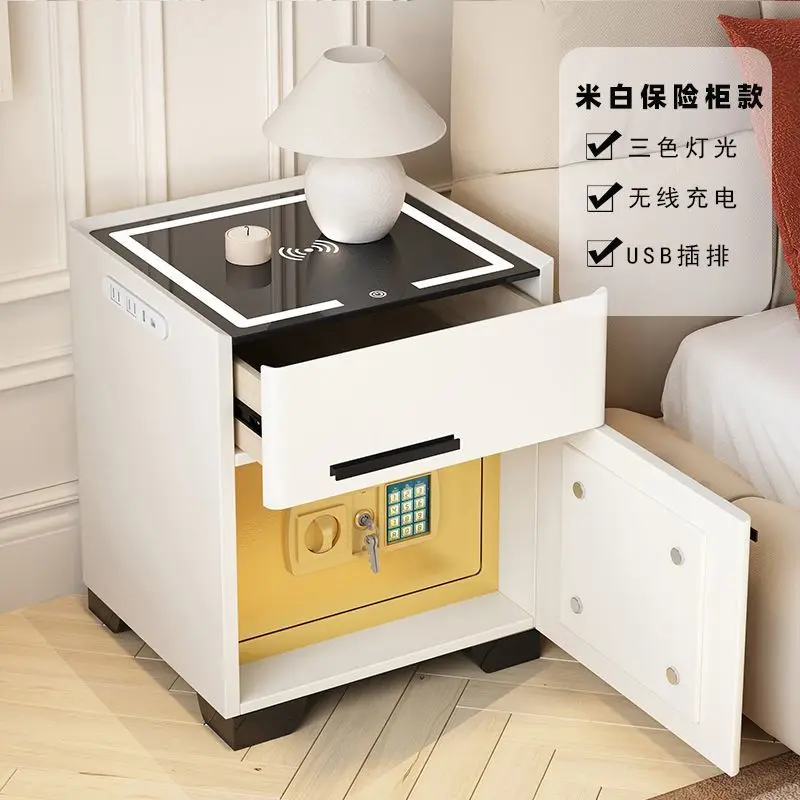 Intelligent Furniture Hidden Safe Stuff Bedroom Nightstands Side Tables drawer Cabinet Cajonera Muebles Mesa Mesitas De Noche