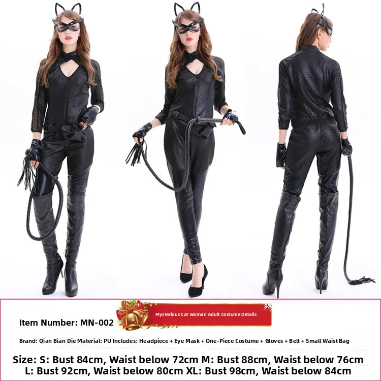 loween Girl Costume Gioco di ruolo Batgirl Stage Performance Outfit Produzione teatrale Night ow Costume Ladies Faion