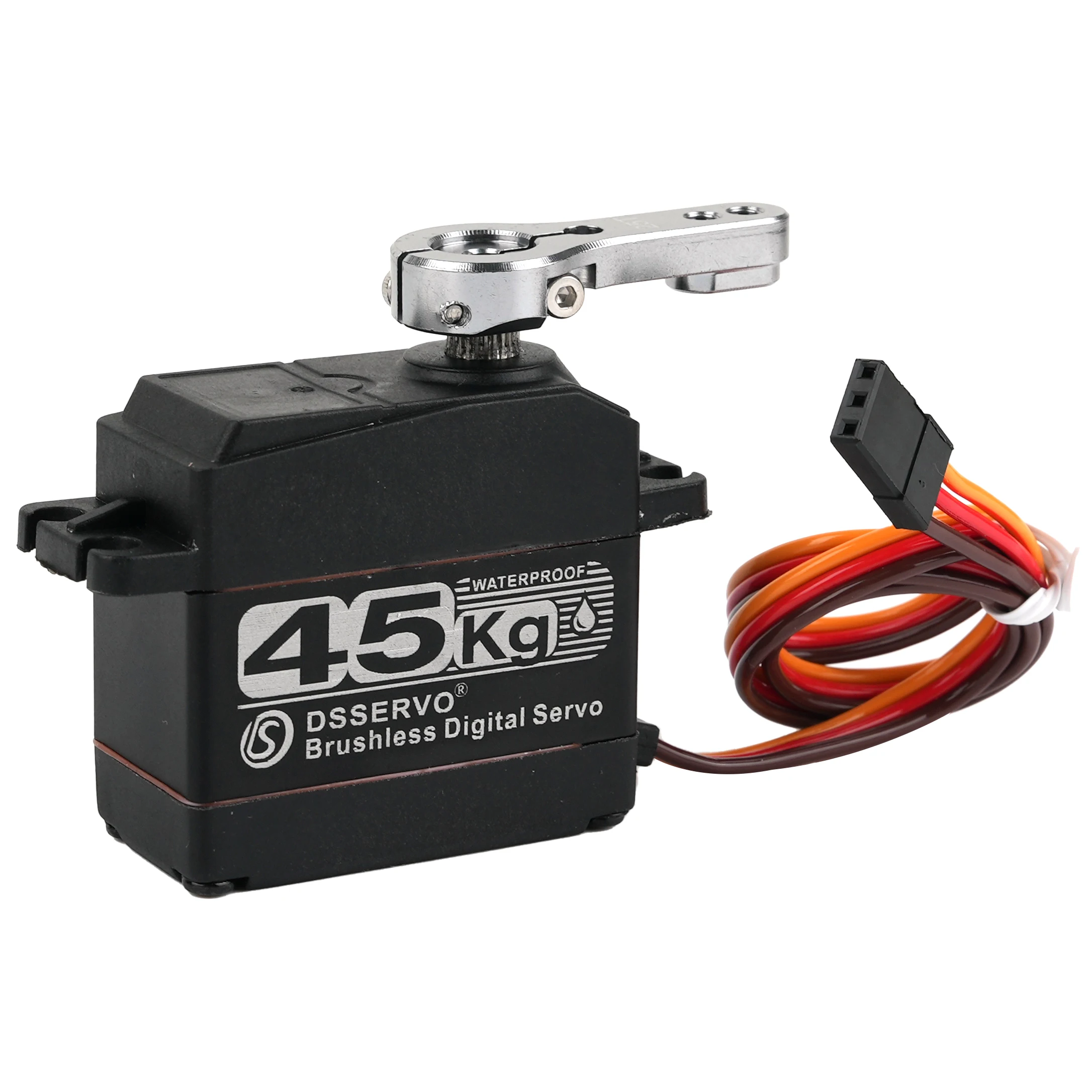 

BLS3245MG 45KG Brushless Digital Servo IP67 Waterproof High Torque Metal Gear 25T Arm 1/8 1:10 1:12 RC Crawler Car Boat DIY Part