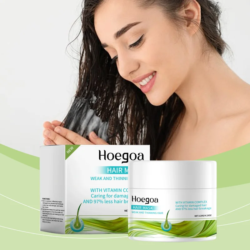 

Nourishing Hair Mask For Dry Damaged Hair, Deep Hydrating Treatment, Frizz Control & Volume Boost, Smooth Shiny Hair Care