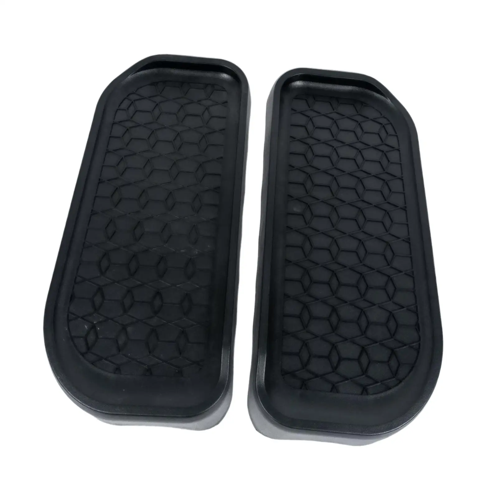 

2x Elliptical Machine Foot Pedals Elliptical Trainer Pedals Household Simple to Install Walking Machine Pedals for Replacement