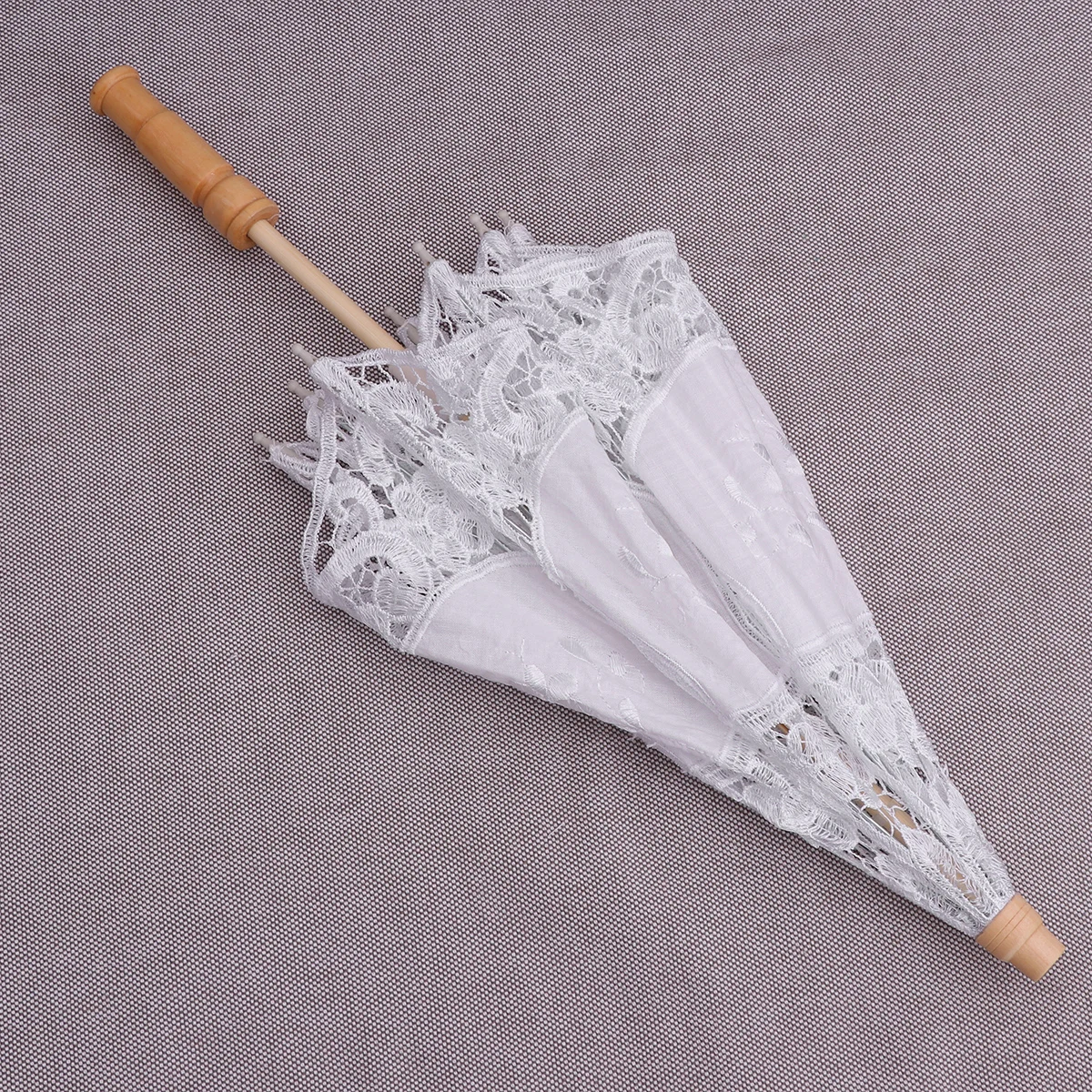 

Lace Cotton Parasol H made Classical Bridal Photo Props Not Rainproof Decorations Wedding naments Craft Style Umbrella