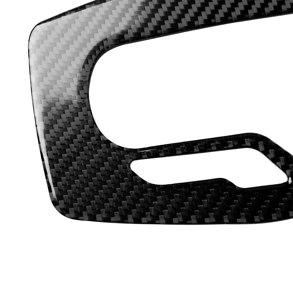 Carbon Fiber Gear Shift Decoration Cover Sticker Decal Trim for Chevrolet Camaro 2017 2018 2019 Car Interior Accessories - Image 5