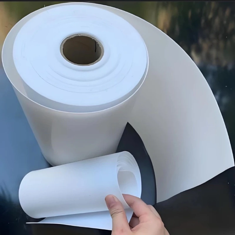 0.3mm 0.5mm 0.8mm thickness PTFE foil sheet polytef plate tetrafluoroplate polytef pad ETFE TFE
