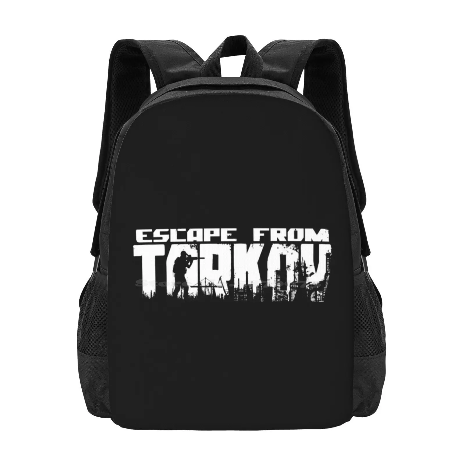 Escape From Tarkov Logo School Bag Big Capacity Backpack Laptop Escape From Tarkov Logo Stuff Escape From Tarkov Logo Sweater