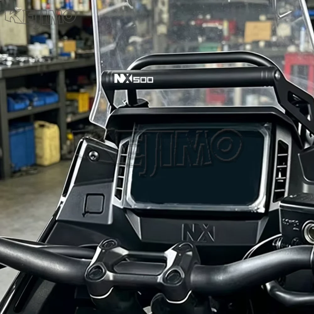 NX 400 NX 500 Motorcycle GPS Smart Phone Navigation Mount Mounting Bracket Adapter Holder For Honda NX400 NX500 2024-2026 2027