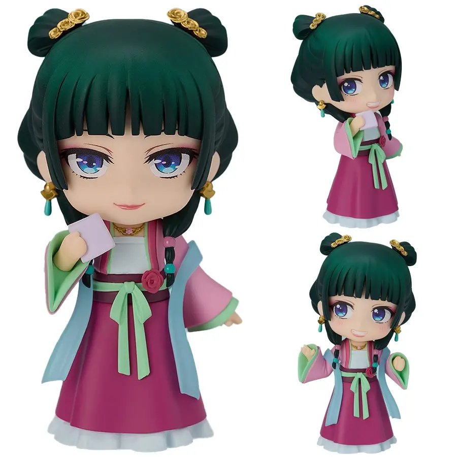 10cm Kusuriya sem Hitorigoto Anime Figura Festa no Jardim # 2640 Figura de ação Maomao # 2372 Jinshi Estatueta Coleção de PVC Modelo Brinquedos