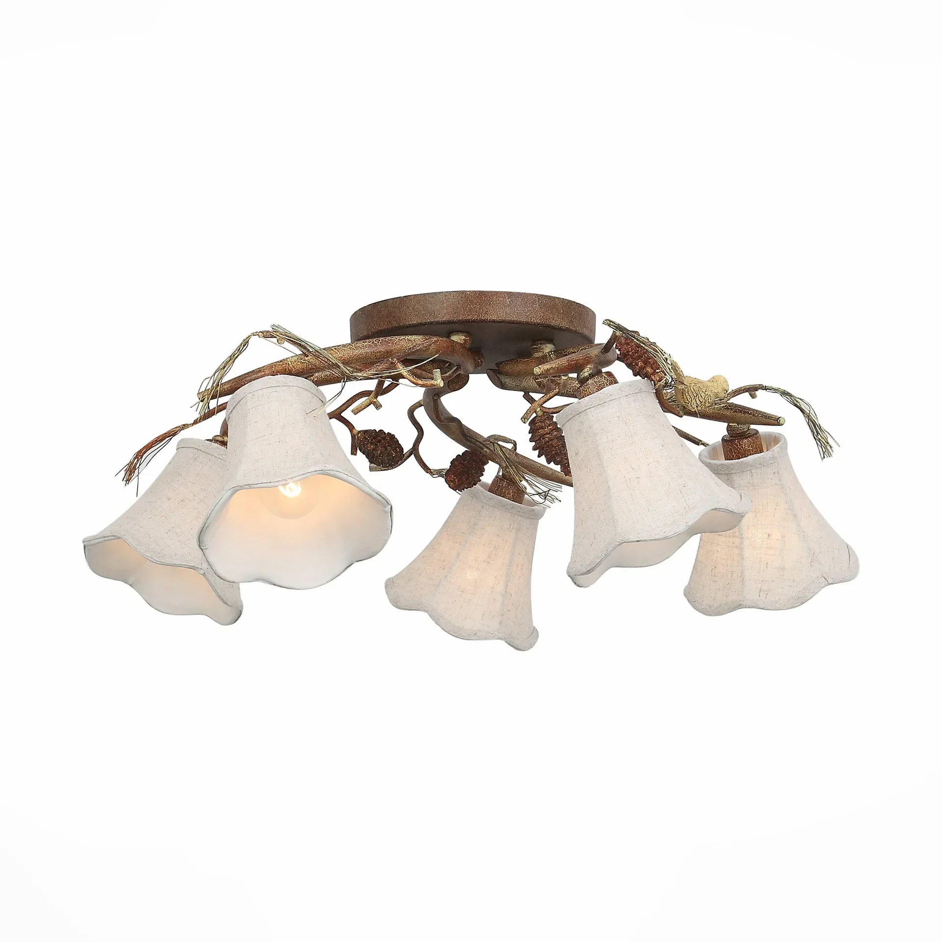 American Country Retro Bird Ceiling Light For Living Room Dining Bedroom Home Decor Modern Vintage Lighting Fixture Interior