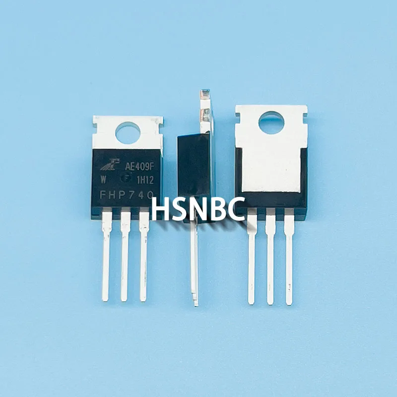 10Pcs/Lot FHP740 FHP740W TO-220 400V 10A MOSFET N-Channel Power Transistor 100% New Original