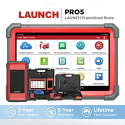 Launch X431 PRO5 Diagnostic Tools ECU Programming Tool with J2534 SmartBox/SmartLink OBD2 Scanner OBDII Launch PRO5