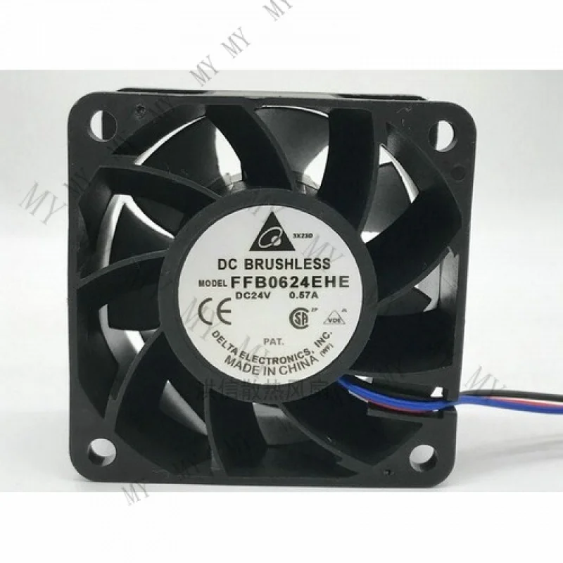 

TT FOR Delta FFB0624EHE 6038 24V 0.57A 6CM 60mm double ball inverter fan