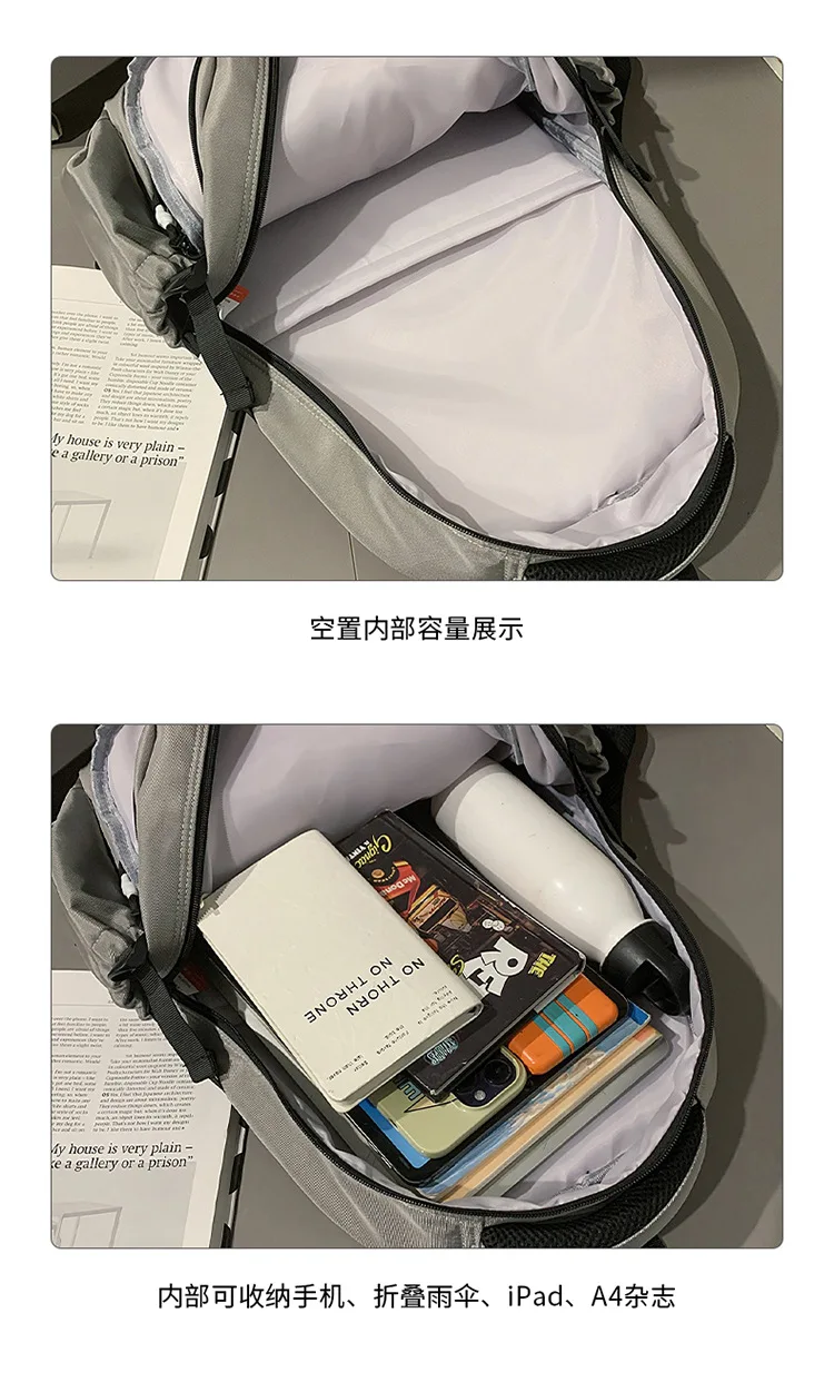 Tas Sekolah untuk Remaja Laki-laki Perempuan Tas untuk Anak-anak Siswa Sekolah Dasar dan Menengah Tas untuk Usia 6-12