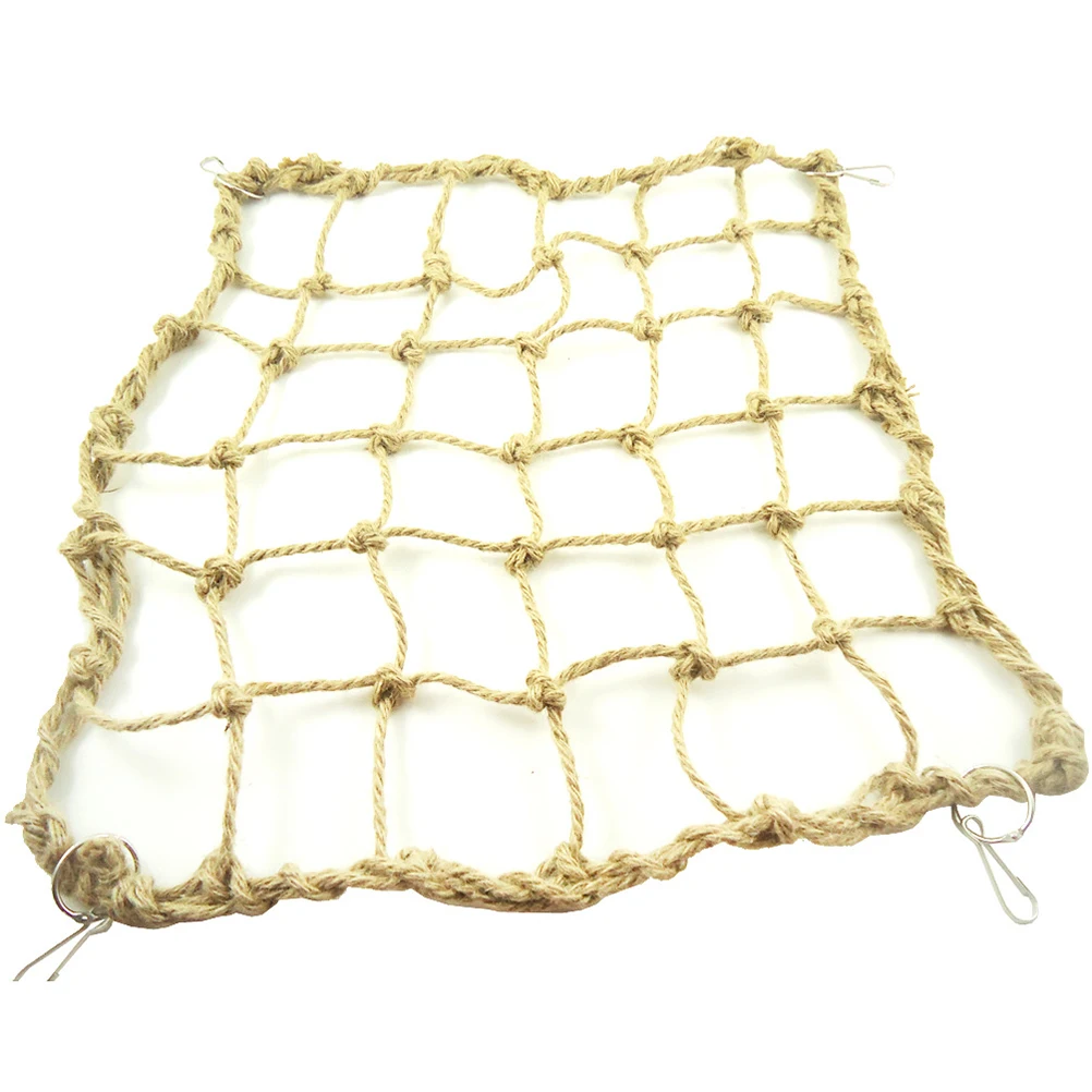 

Large Climbing Net for Birds Eco Friendly Parrot Toys Skill Development Indoor Swing Bridge Ladder Toy Small Birds Pet Supplies
