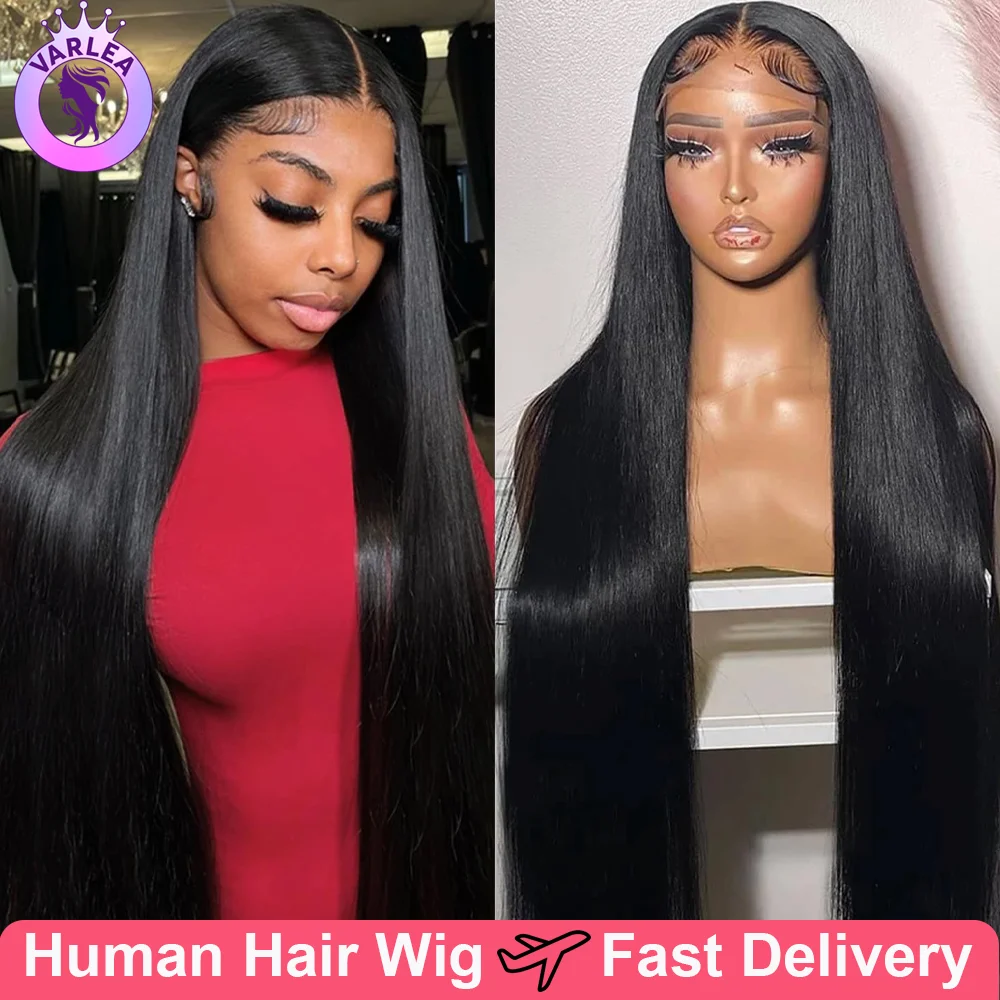 13x6 Straight Lace Front Wigs Human Hair Pre Plucked 13x4 HD Transparent Lace Front Wig Pre Plucked Glueless Wigs Human Hair