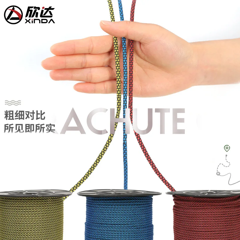 31m-Military Regulation 9 Core Umbrella Outdoor Mountaineering Assist Life Saving Missed Rope Safety Rope,P342