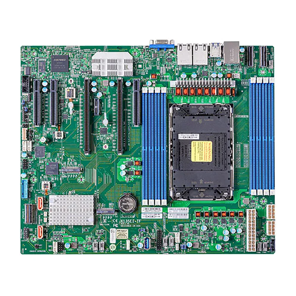 For Supermicro Single Server Motherboard C741 LGA4677 4th Generation X13SEI-F