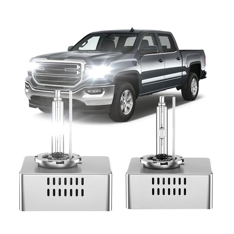 

2 шт. лампы HID SUKIOTO D5S 6000K для фар головного света для Chevy Silverado 1500 LT LS WT, для GMC Sierra, дальний и ближний свет, 4300K, ксеноновые лампы D5S