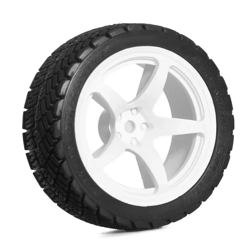 RS RC 1/10 RC رالي عجلات السباق الإطارات على الطريق سيارة المطاط الإطارات عرافة ل HPI كيوشو تاميا XV02 XV01 TA06 TT01 TT02 PTG2