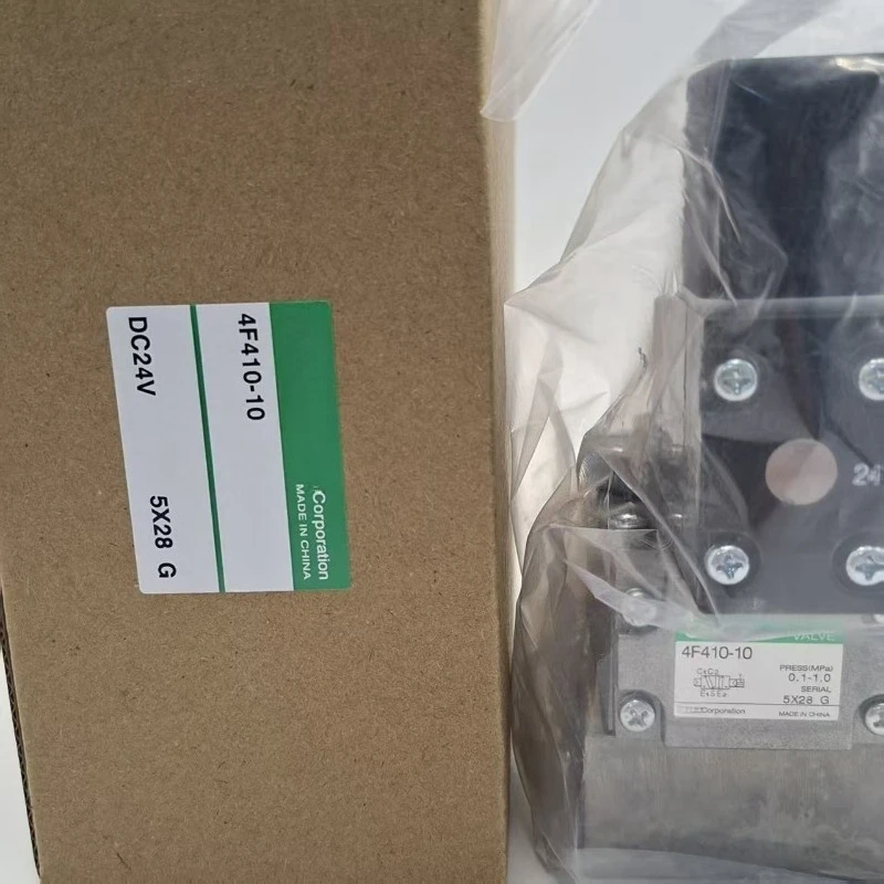 4F410/420/430/510/520/530-10/15 -DC24V/AC110V/AC220V pilot operated two-position five-way   solenoid valve