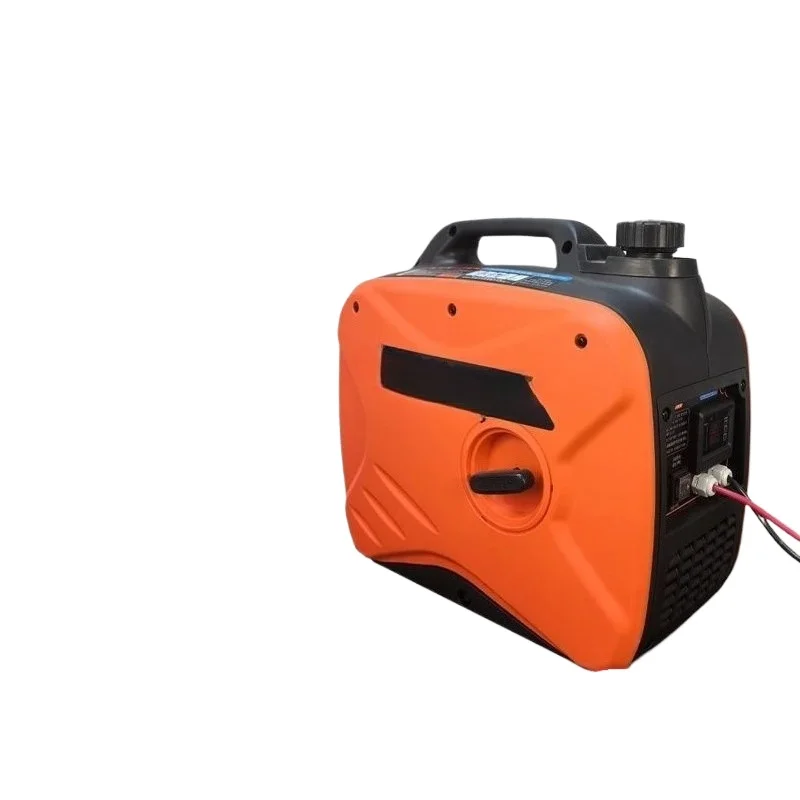 Portable, installation-free range extender, variable frequency generator, two-wheeled three-wheeled tram