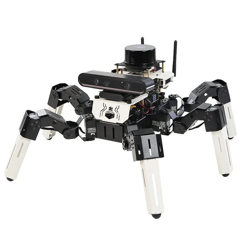 

18 DOF Muto RS bionic hexapod robot with 18 pcs 35KG serial bus servos based on ROS2 for Raspberry Pi 5 8GB