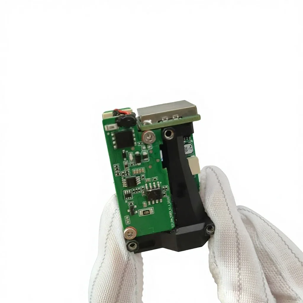China 3km Laser Rangefinder Module RS422 Photoelectric Infrared Sensor 19mm Aperture 1535nm Laser Rangefinder Module For Pods
