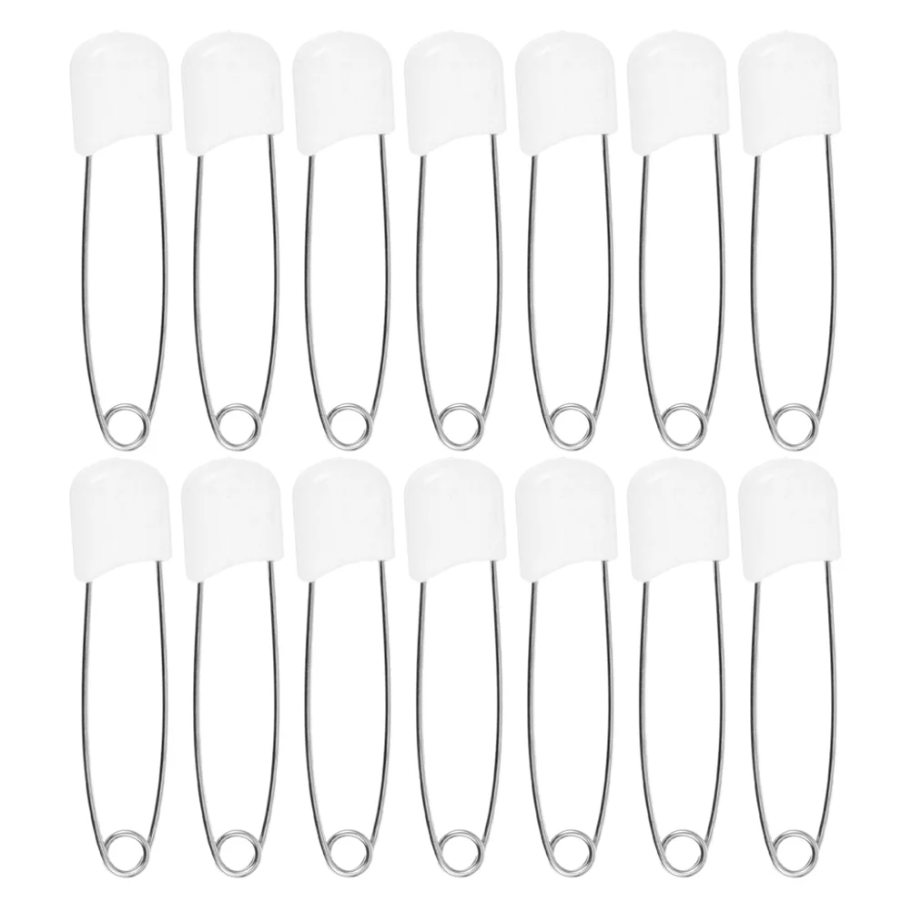 30 Pcs Baby Diaper Pins Cloth Safe Diaper Pins Reliable Pins Easy to Carry Multi-functional Pins Clothing for Wipes Baby Safety