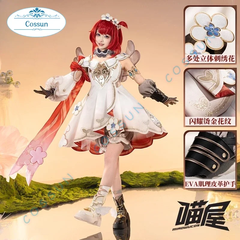 

Tribble Cosplay Costume Game Honkai: Star Rail Tribble Lolita Women Dress Role Play Uniform Halloween Outfit Fullset