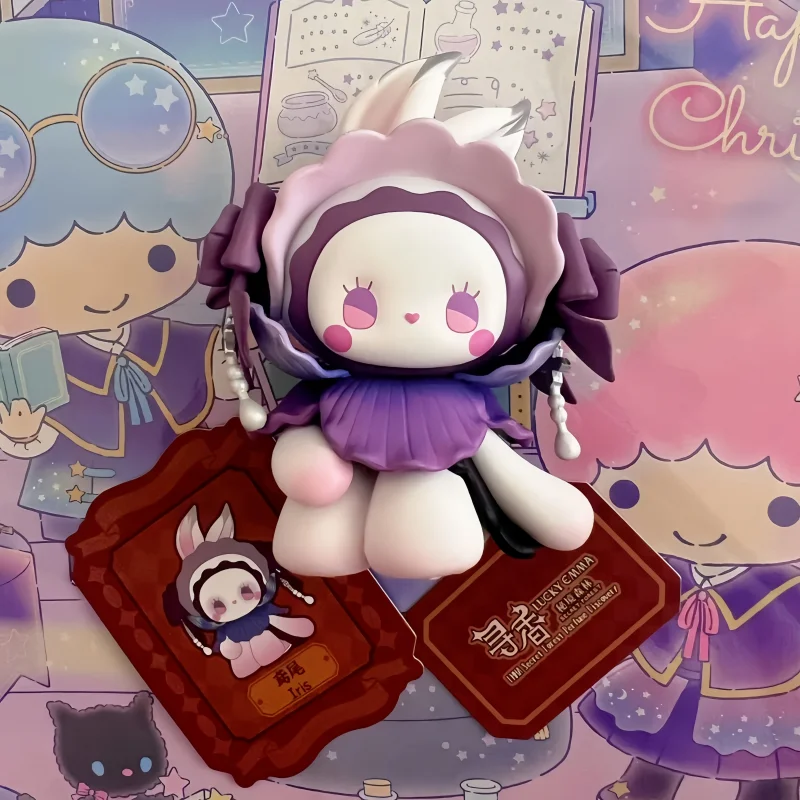 LUCKY EMMA Secret Forest Perfume Discovery Series صندوق أعمى غامض أنيمي الشكل سطح المكتب الديكور هدايا عيد الميلاد نموذج