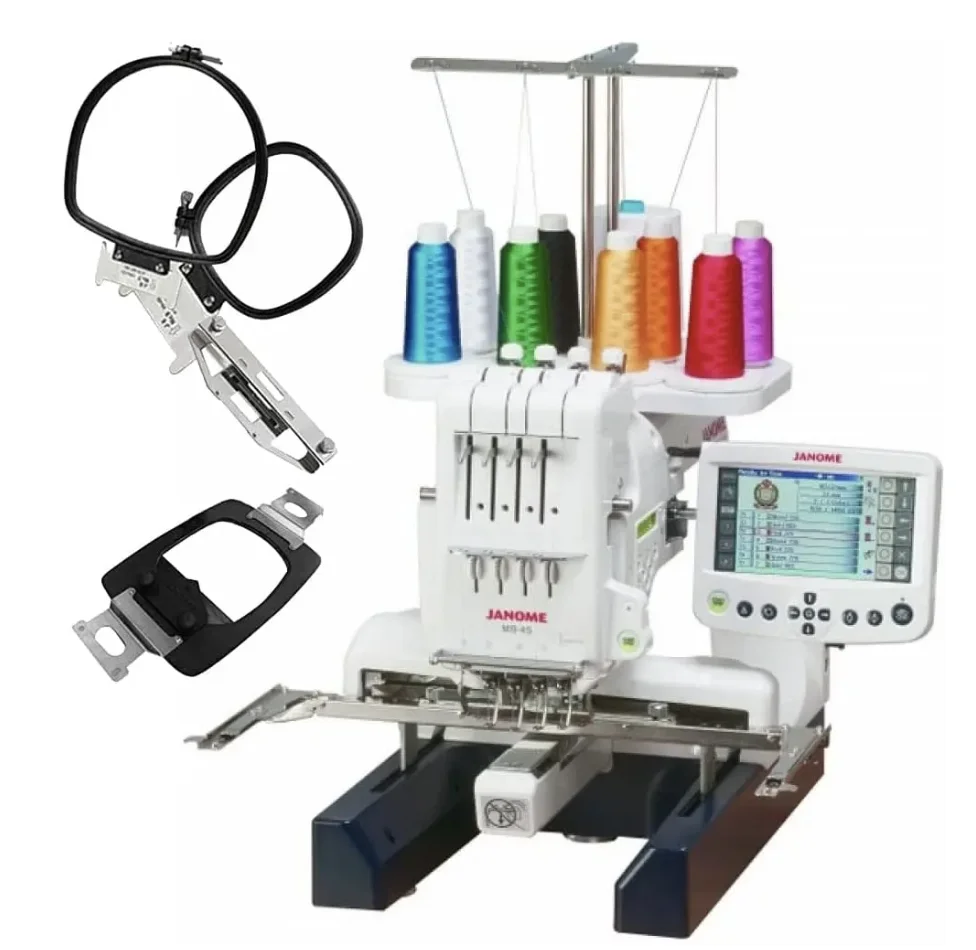 Embroidery Letter - YENİ Janome MB-4S Dört İğneli Nakış