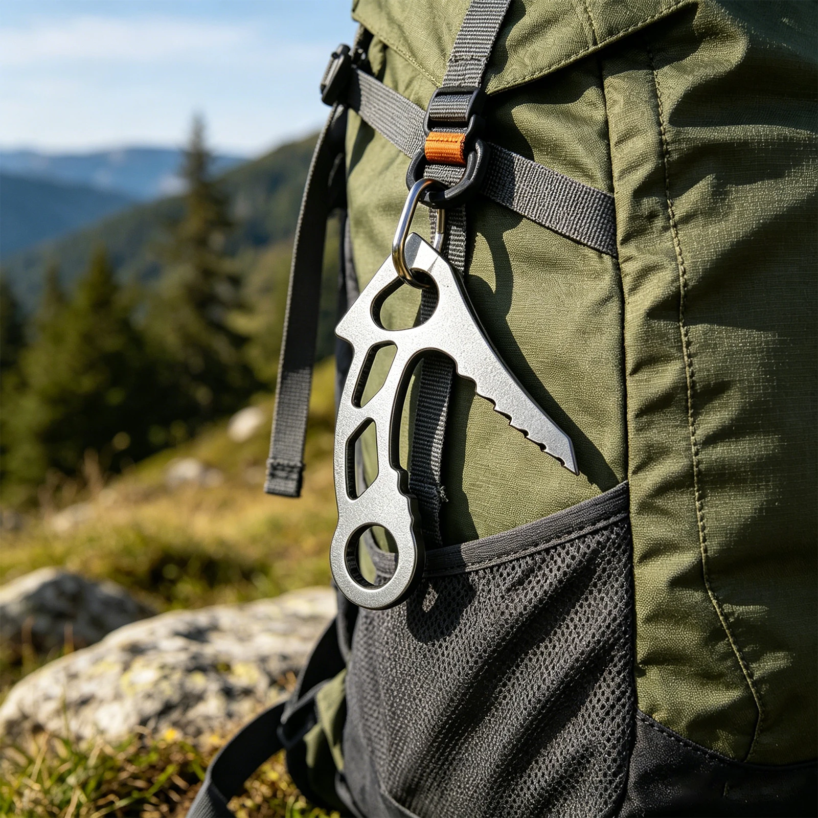 Grappling Hooks Lightweight Stainless Steel Climbing Anchor Hooks Corrosion for Outdoors Climbing Mountaineering