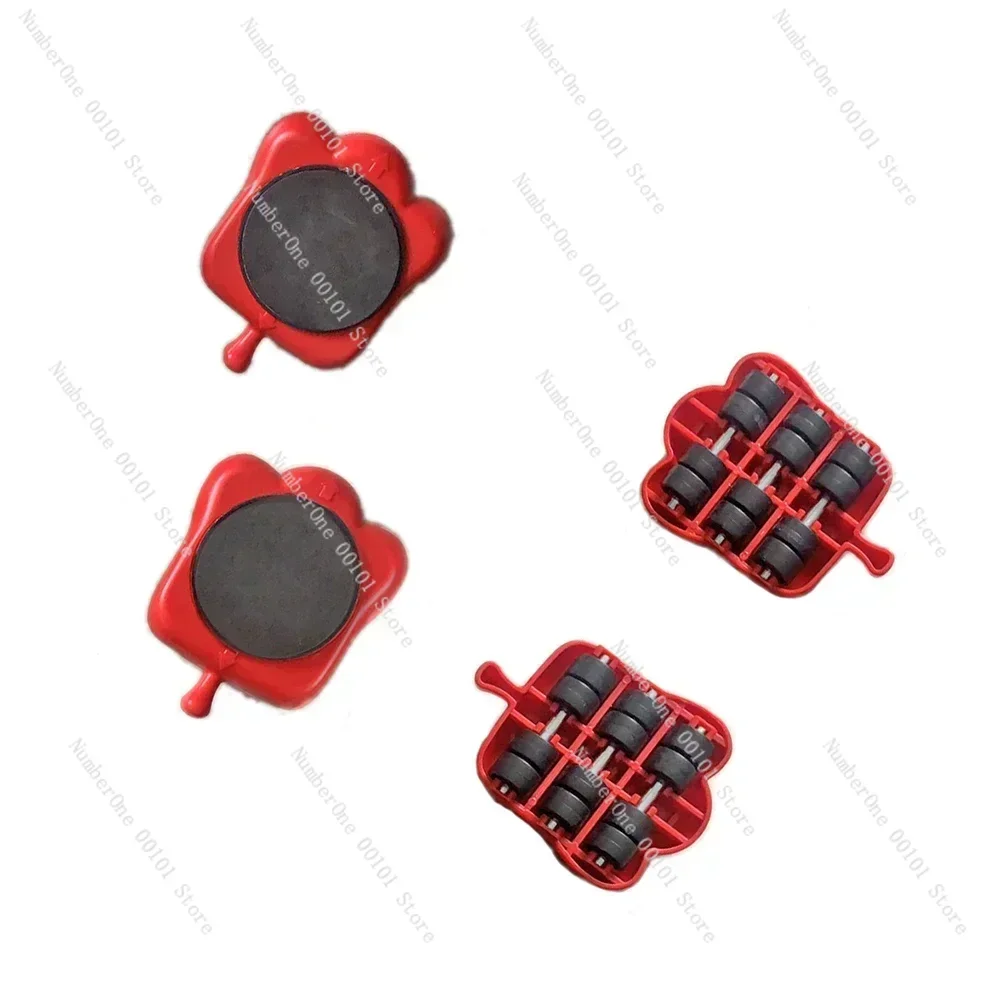 Stuffs Lifting Furniture Moving Mover Roller Wheel Device Hand Heavy Removal Bar Set Tool Transport