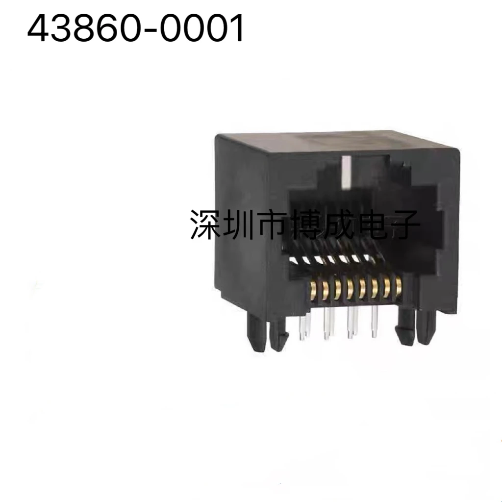 10PCS MOLEX Connector 438600001 43860-0001 Network Cable Connectors 100% New