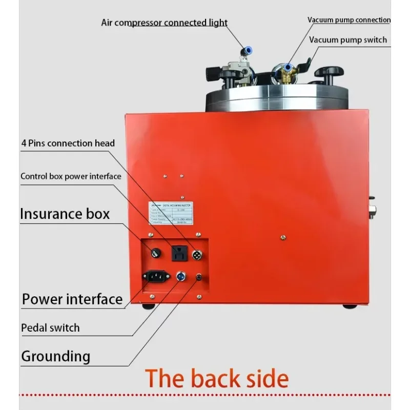 Wax Melting Machine  For Jewelry Machinery Injector
