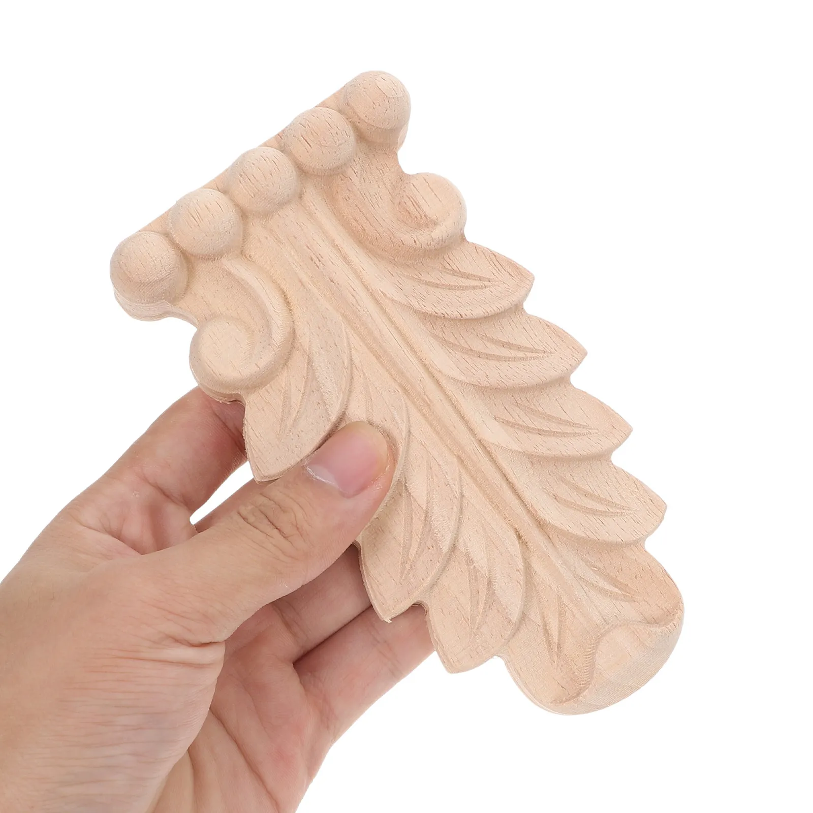 Wood Carved Corbel Wooden Applique Vintage Style Home Decoration Carving Corner Design European Style Wood Carving Decoration