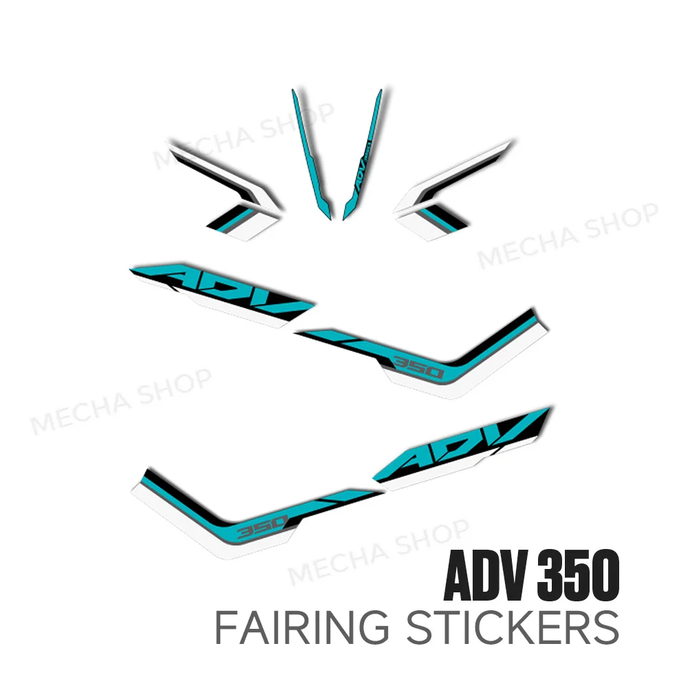 For ADV350 ADV 350 2025 2026 Motorcycle Fairing Sticker Decal Kit Protection