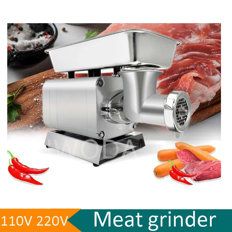 Electric Desktop Meat Grinder Machine Commercial Home Vegetable Crusher Mixer Grinder Chopper Automatic Food Processors Blenders